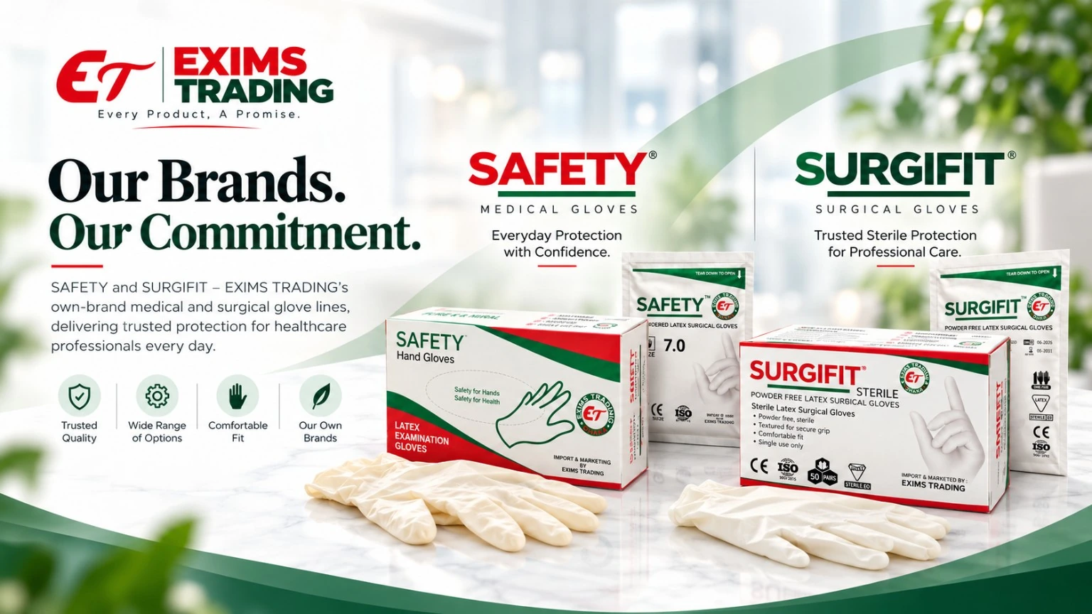 Full Safety and Surgifit own brands poster