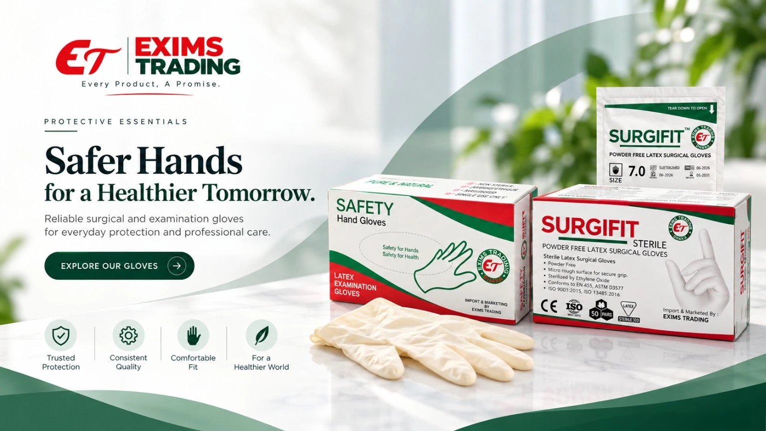 Complete Safety and Surgifit product hero poster